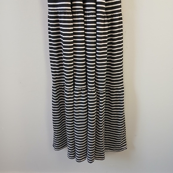 Max Studio Women's Size Small Tiered Maxi Dress Stripes Sleeveless Long NWT $158 - Picture 7 of 16